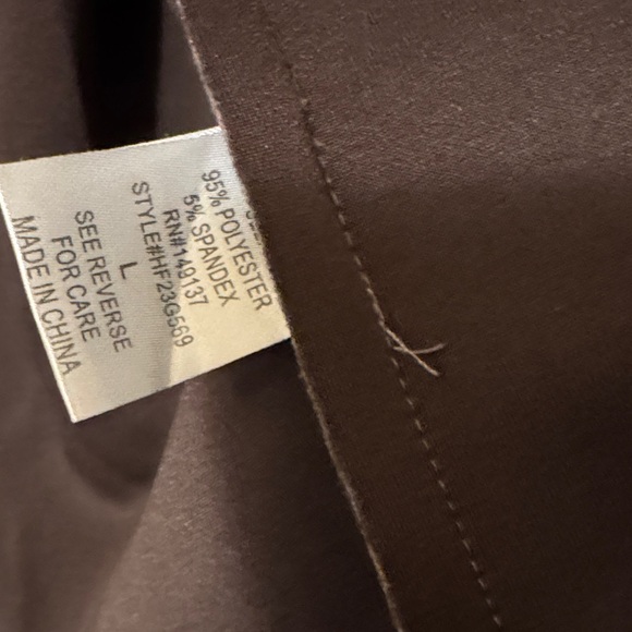 HYFVE dark tan faux suede size large Women's Jacket - Picture 3 of 6